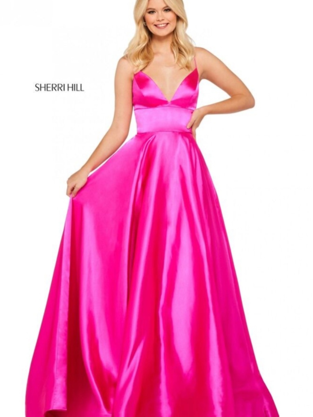 Sherri Hill Prom Dress, Size 0, Pink, Brand New, EXCELLENT CONDITION!